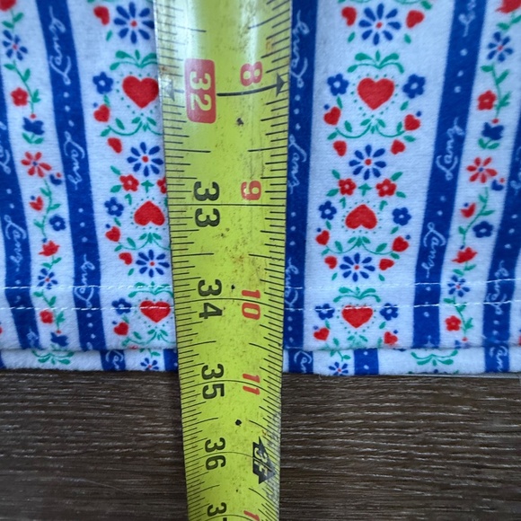 Lanz of Salzburg Girls Long-Sleeve Floral Hearts Classic Nightgown M 7/8 NWT - Picture 11 of 13